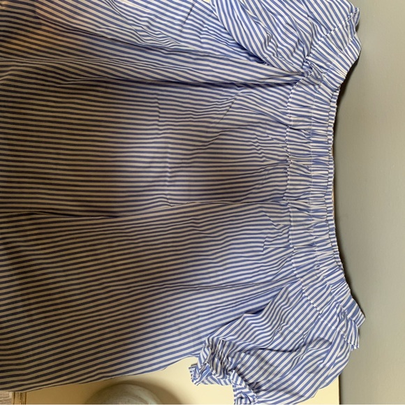Vineyard Vines for Target women’s off the shoulder striped town size L - Picture 4 of 5